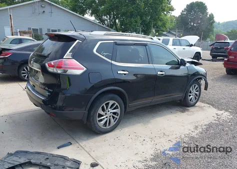 2014 Nissan Rogue Sl z USA, uszkodzony, nr VIN 5N1AT2MV5EC762139